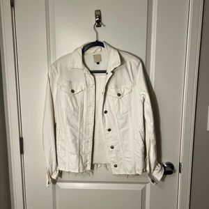 White Denim Jacket